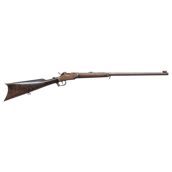 ETHAN ALLEN & CO DROP BREECH RIMFIRE RIFLE.