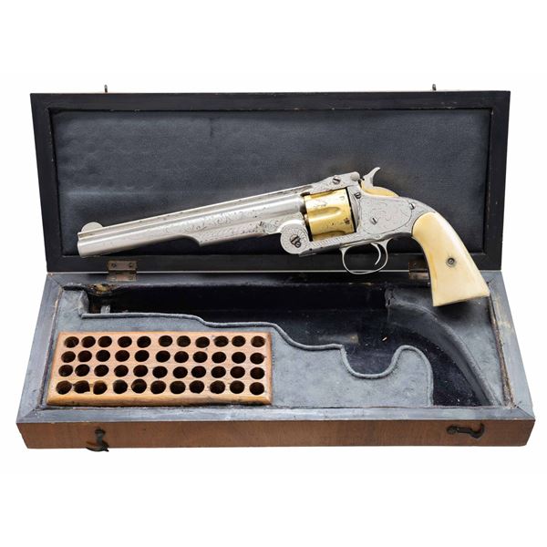 NEW YORK ENGRAVED SMITH & WESSON NO. 3 FIRST