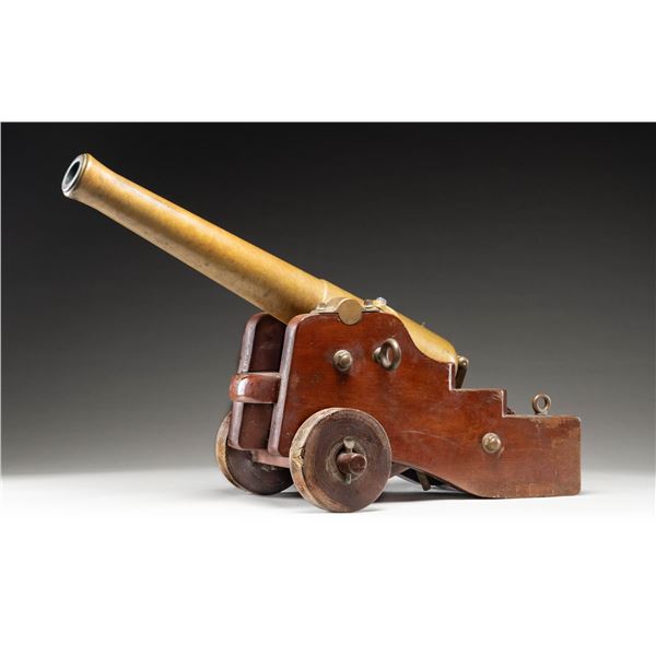 LARGE 100 POUND YATE'S PATENT BRASS BREECHLOADING