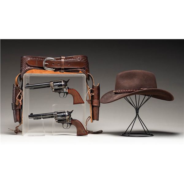 CONSECUTIVE PAIR OF TAYLOR'S SMOKE WAGON SAA