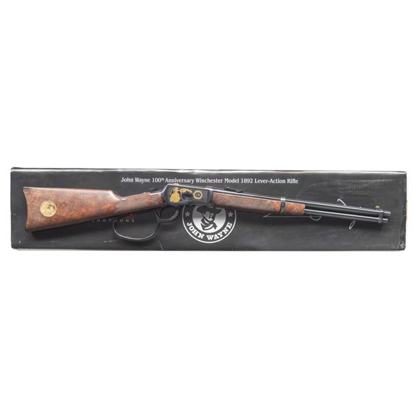 NEAR NEW WINCHESTER MODEL 1892 JOHN WAYNE 100TH