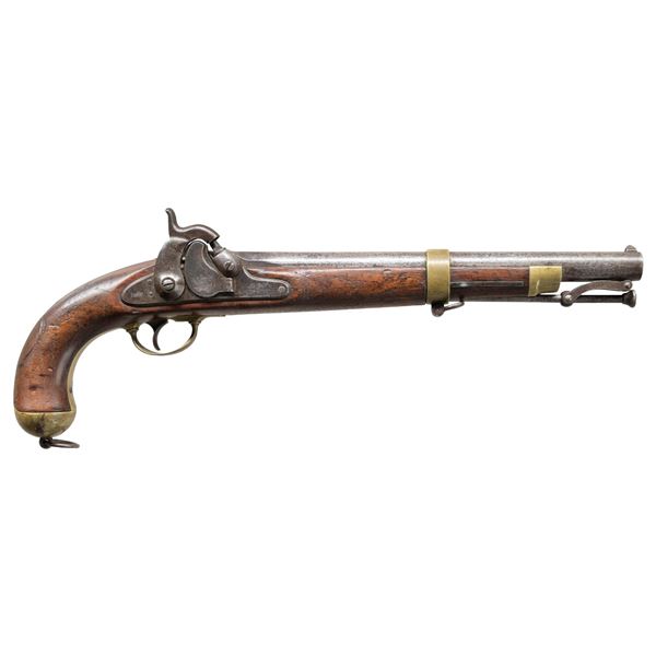 SPRINGFIELD MODEL 1855 PERCUSSION PISTOL-CARBINE.