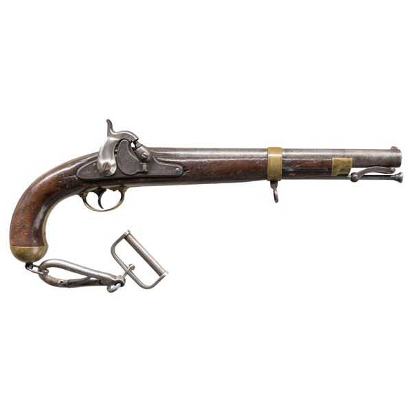SPRINGFIELD MODEL 1855 PERCUSSION PISTOL-CARBINE.