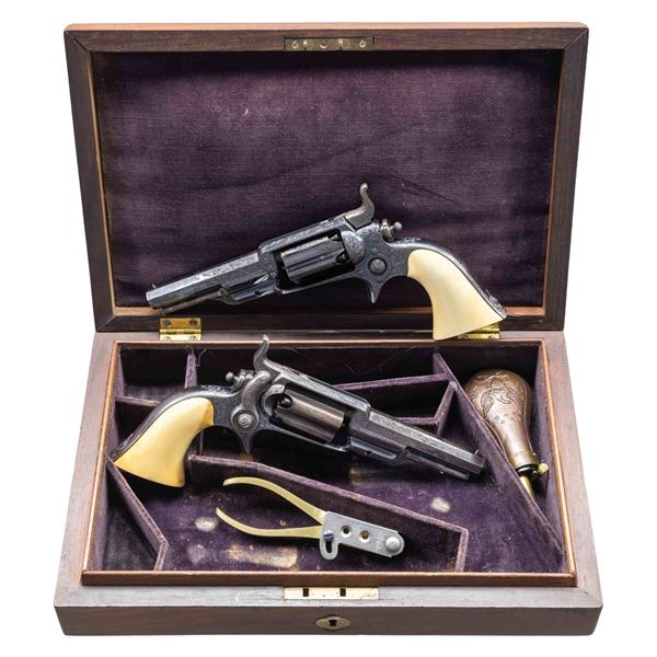 RARE DOUBLE CASED FACTORY ENGRAVED "CIVIL WAR