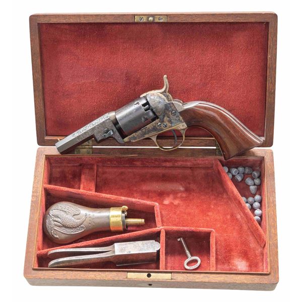 CUSTOM ENGRAVED COLT 1849 POCKET WELLS FARGO MODEL