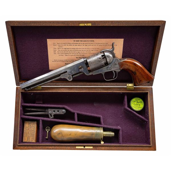 FINE COLT MODEL 1851 HARTFORD-LONDON NAVY