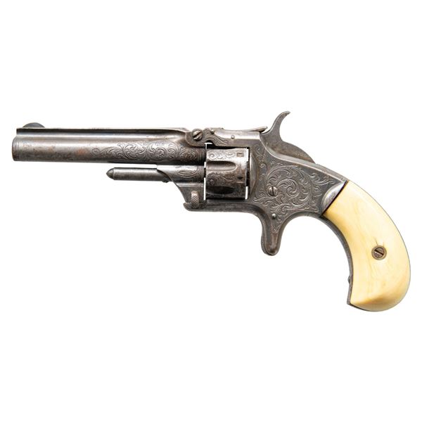 ENGRAVED SMITH & WESSON NO. 1 SA REVOLVER.