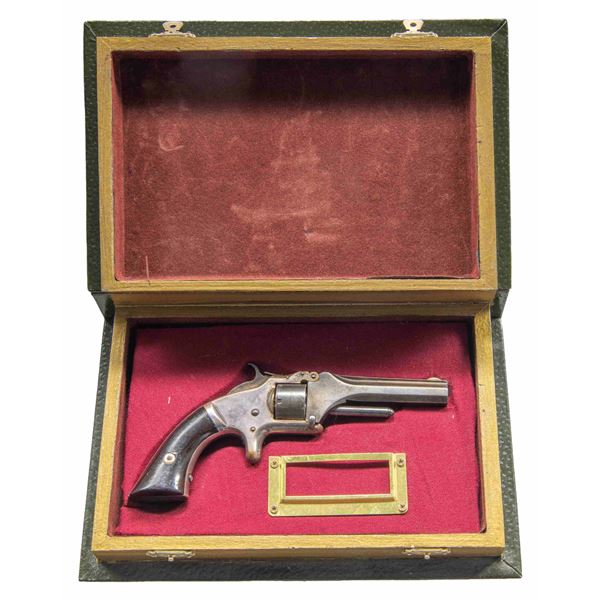 SMITH & WESSON NO.1 2ND ISSUE SA REVOLVER.