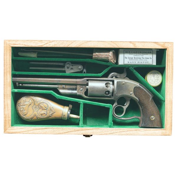 SAVAGE REVOLVING FIRE-ARMS CO. NAVY MODEL