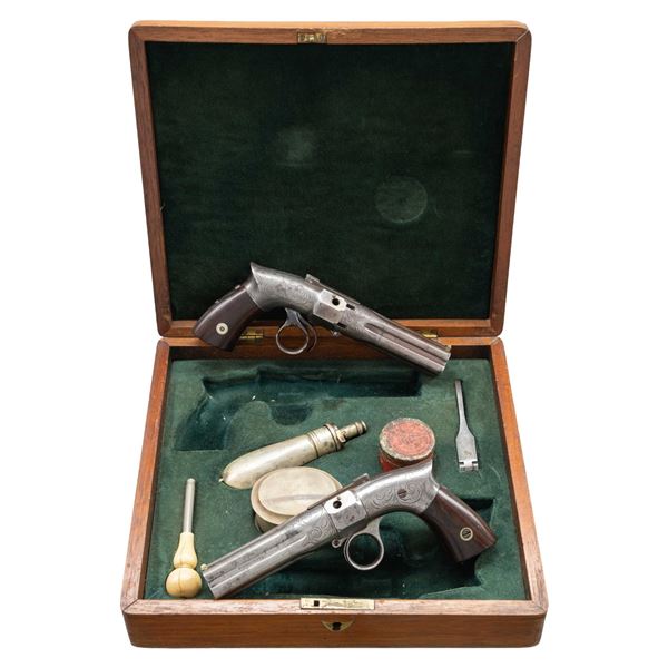 PAIR OF RING TRIGGER ROBBINS & LAWRENCE PEPPERBOX