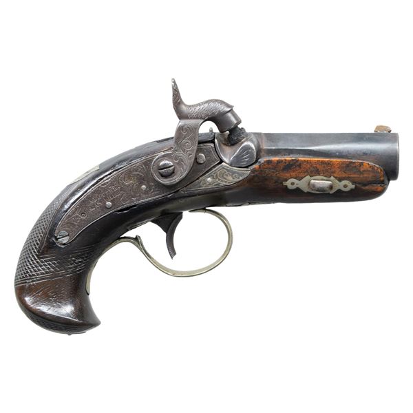 MEMPHIS AGENT MARKED PHILADELPHIA DERRINGER.