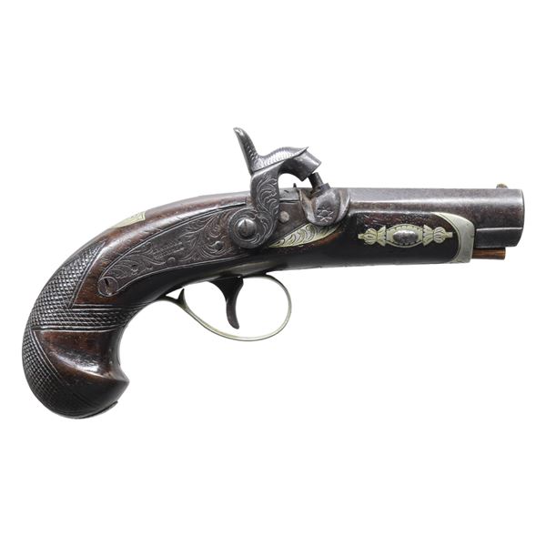 HENRY DERINGER SINGLE SHOT PISTOL.