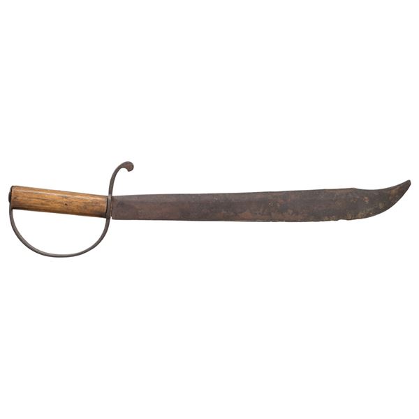 CONFEDERATE D-GUARD BOWIE KNIFE.