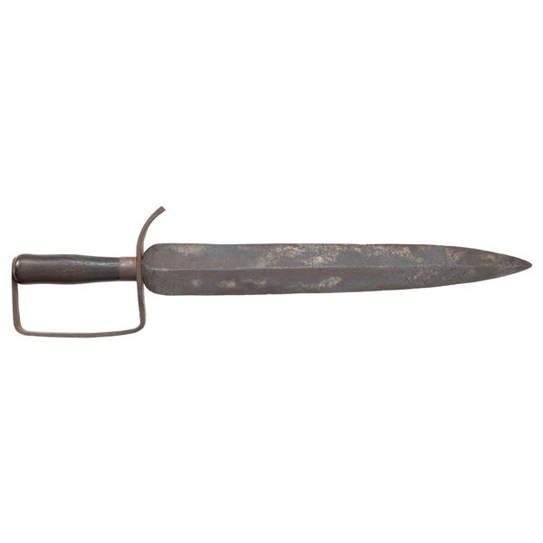 CONFEDERATE D-GUARD BOWIE KNIFE.