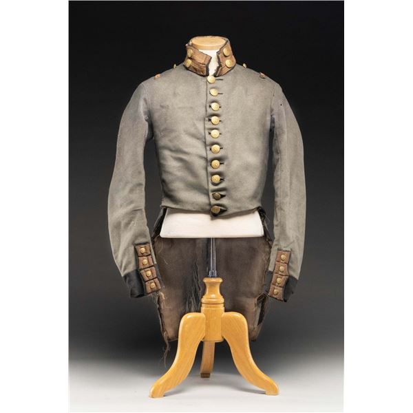 EARLY TO MID 1800s MASSACHUSETTS MILITIA COATEE.
