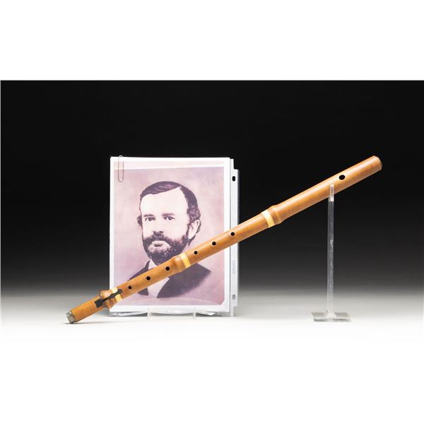OUTSTANDING HISTORIC EARLY FLUTE BELONGING TO