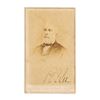 Image 1 : ROBERT E LEE SIGNED MATTHEW BRADY 1865 CDV.