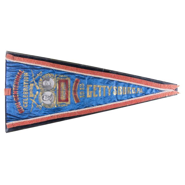 BATTLE OF GETTYSBURG 50th ANNIVERSARY PENNANT.