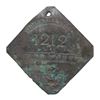 Image 1 : SLAVE HIRE TAG, CHARLESTON, SERVANT, 1842.