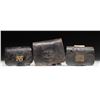 Image 1 : THREE CIVIL WAR ERA CARTRIDGE BOXES.