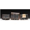 Image 2 : THREE CIVIL WAR ERA CARTRIDGE BOXES.
