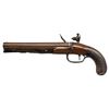 Image 2 : DURS EGG SILVER MOUNTED FLINTLOCK HOLSTER PISTOL.