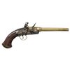 Image 1 : POSSIBLY BRITISH BRASS SCREW BARREL FLINTLOCK