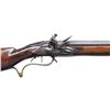 Image 3 : IMPRESSIVE HEAVY LONG BARREL FLINTLOCK JAEGER TYPE