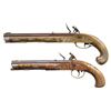 Image 3 : CASED PAIR OF A. HOLLY CONTEMPORARY FLINTLOCK