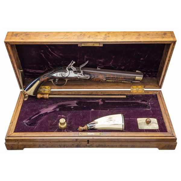 H. HANSON COLONIAL STYLE CONTEMPORARY FLINTLOCK