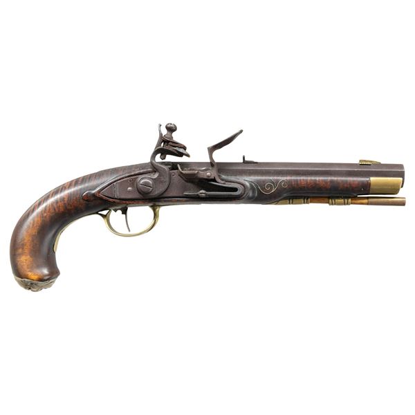 HOMER DANGLER CONTEMPORARY FLINTLOCK PISTOL.