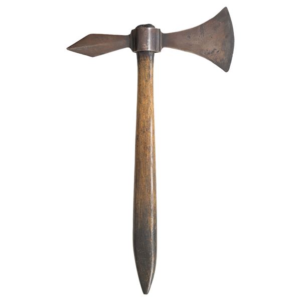 18th CENTURY SPIKED TOMAHAWK.