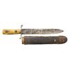 Image 1 : FINE PUBLISHED PRIMITIVE AMERICAN SIDE KNIFE &