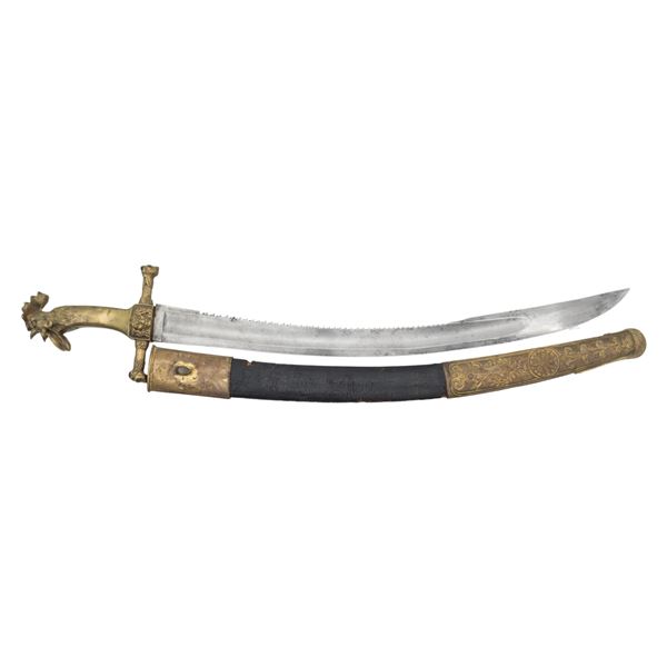 FRENCH NAPOLEONIC ERA ROOSTER POMMEL SAPPERS