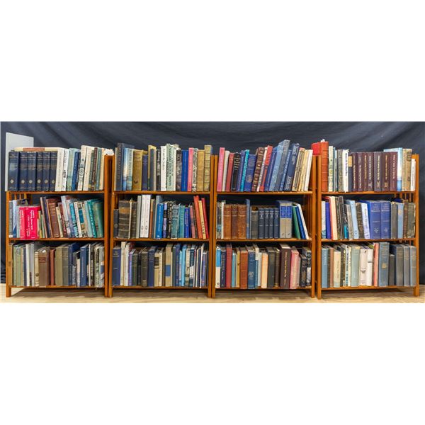 MASSIVE LOT OF NAVAL AND MARITIME BOOKS.