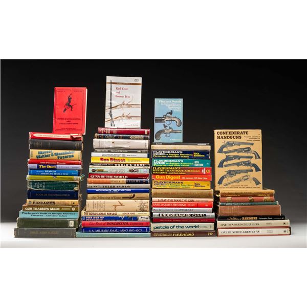 55+ FIREARMS RELATED BOOKS.