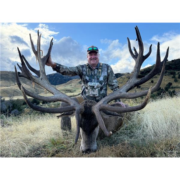 5-day/4-night 450-500-class Red Stag Hunt for 1 hunter