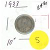 Image 1 : 1933 Canada 10 Centts  Coin - EF40.