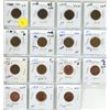 Image 1 : 1921, 1928, 1945, 1950, 1952, (6) 1965, (2) 1974, (2) 1979 Canada One Cent Coins.