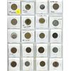 Image 1 : (3) Sheet of Foreign Currency Coins.(Total 60 Coins)