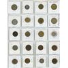 Image 2 : (3) Sheet of Foreign Currency Coins.(Total 60 Coins)
