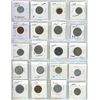 Image 5 : (3) Sheet of Foreign Currency Coins.(Total 60 Coins)