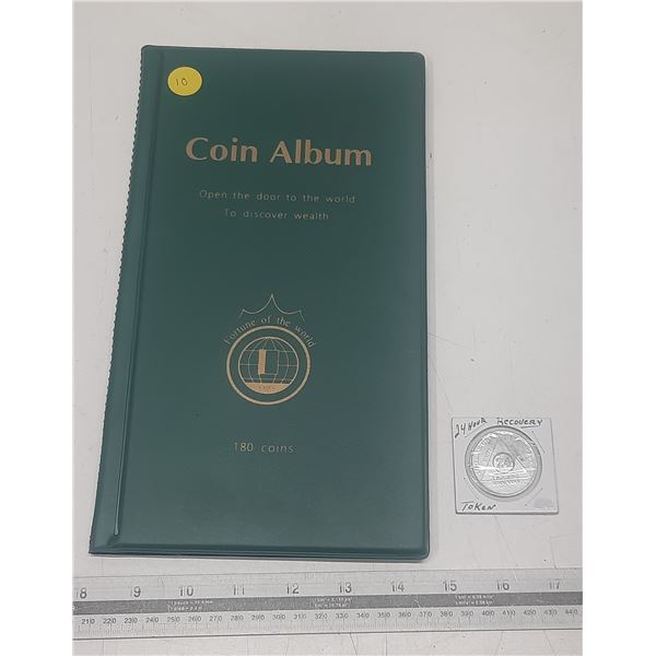 Empty Coin Album & 24 Hours Recovery Token.