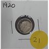 Image 1 : 1920 Canadian Silver Five Cents