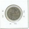 Image 2 : 1937 Canadian Silver 25 Cents Coin.