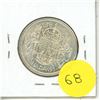 Image 1 : 1957 Canadian Silver Fifty Cents.