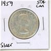Image 2 : 1959 Canadian Silver Fifty Cents.