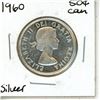 Image 2 : 1960 Canadian Silver Fifty Cents.