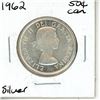 Image 2 : 1962 Canadian Silver Fifty Cents.