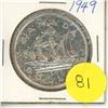 Image 1 : 1949 Canadian Silver Dollar.